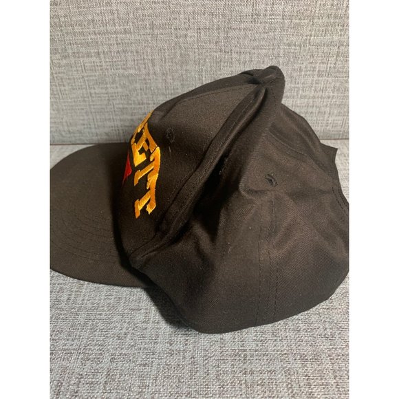 Checkered Flag Dale Jarrett 28 Snapback Hat Texaco Havoline NASCAR Vintage Black - Picture 4 of 5